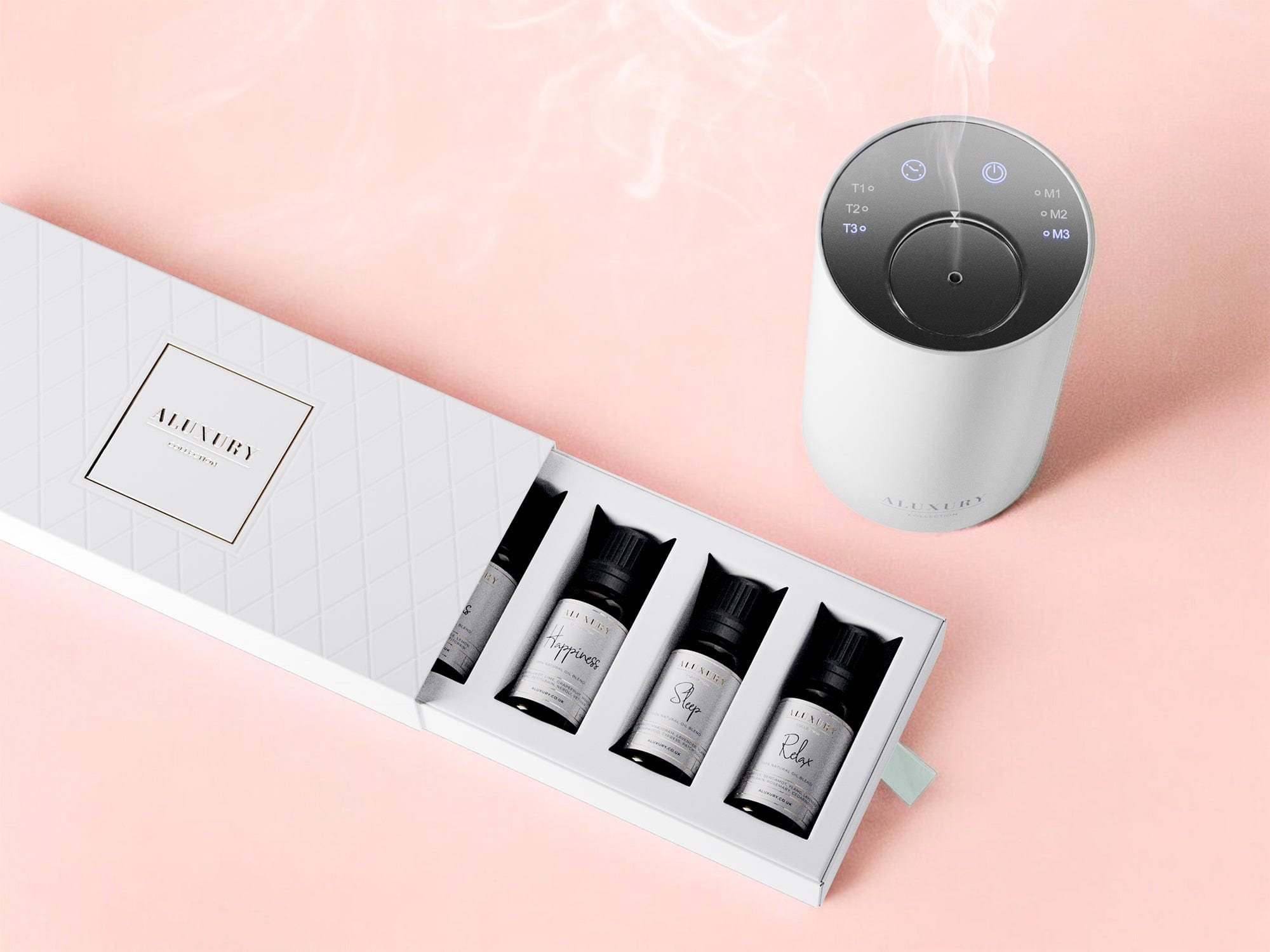 waterless diffuser with pack of essential oils