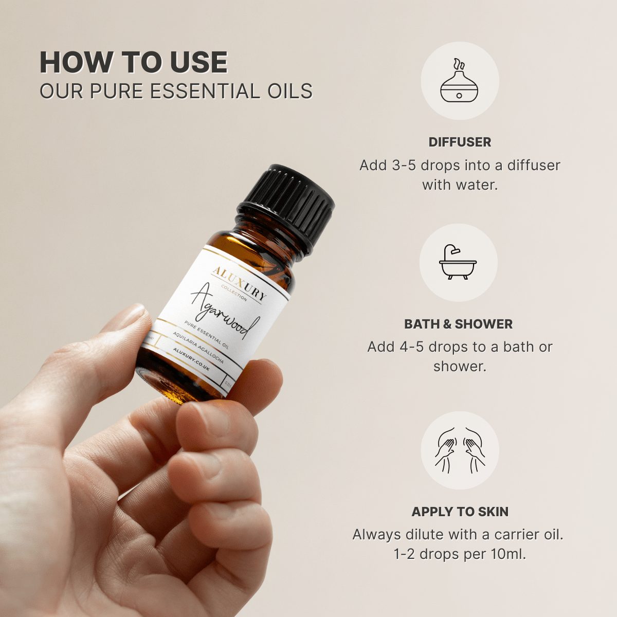 how to use agarwood essential oil