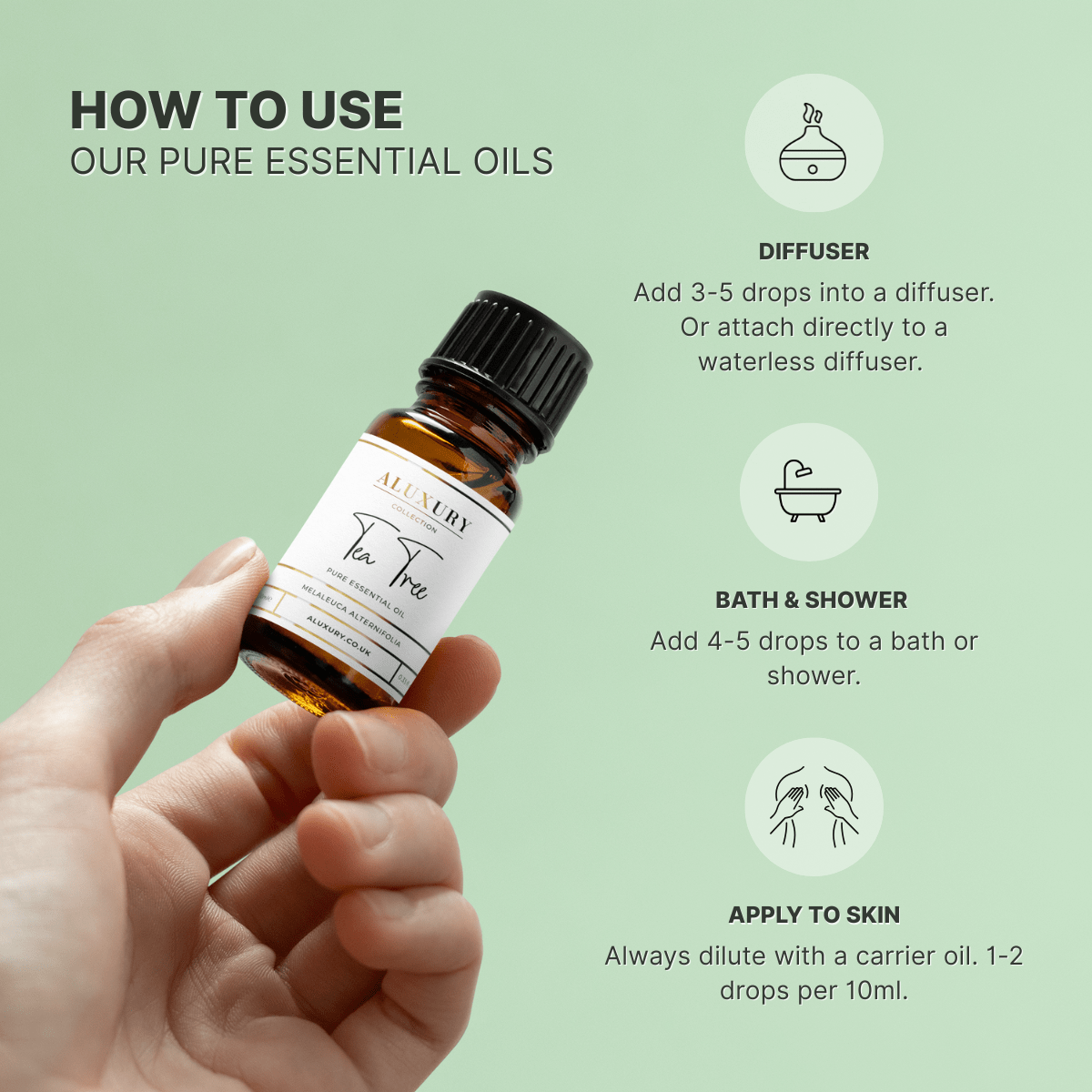 how to use tea tree essential oil