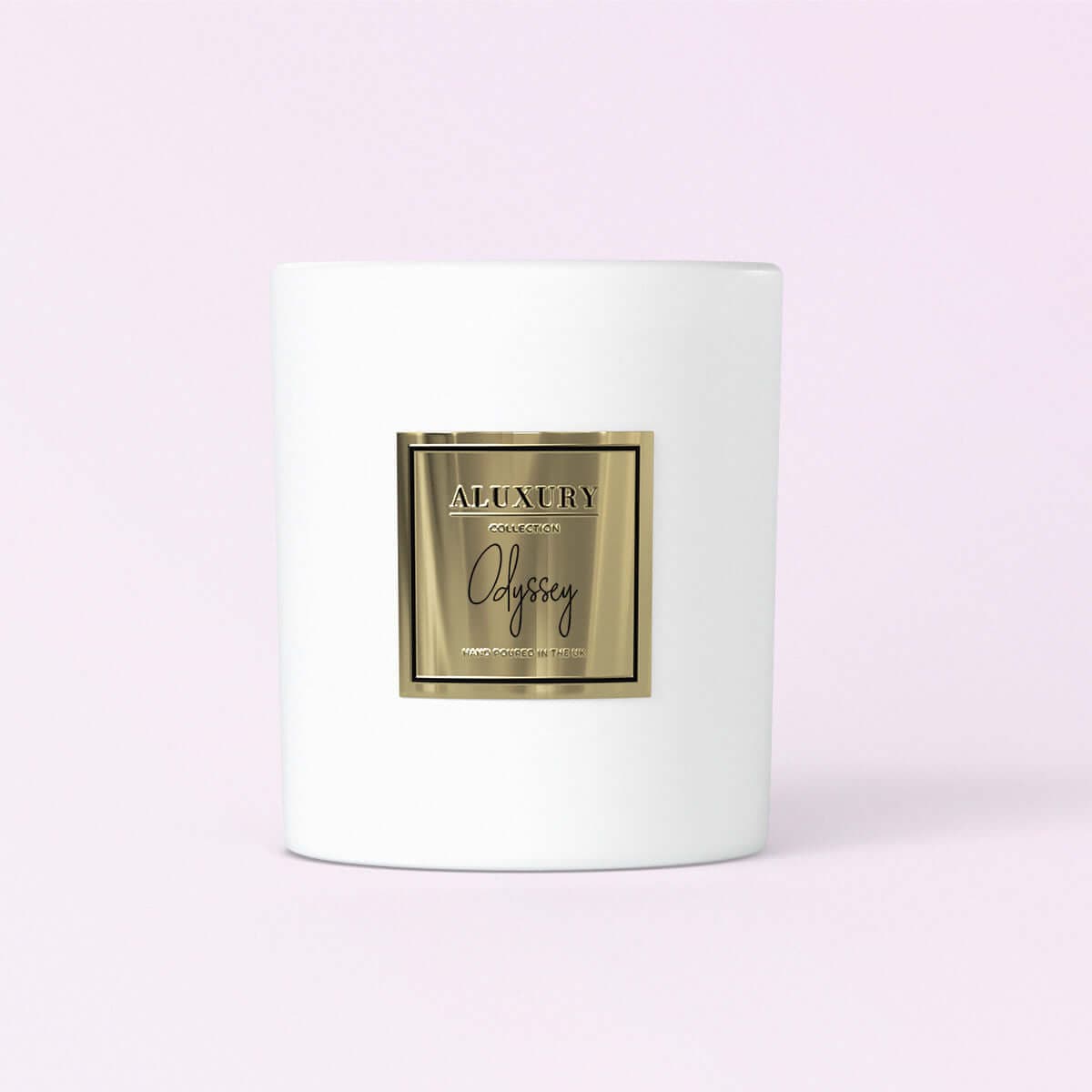 Odyssey luxury scented candle made with essential oils by ALUXURY