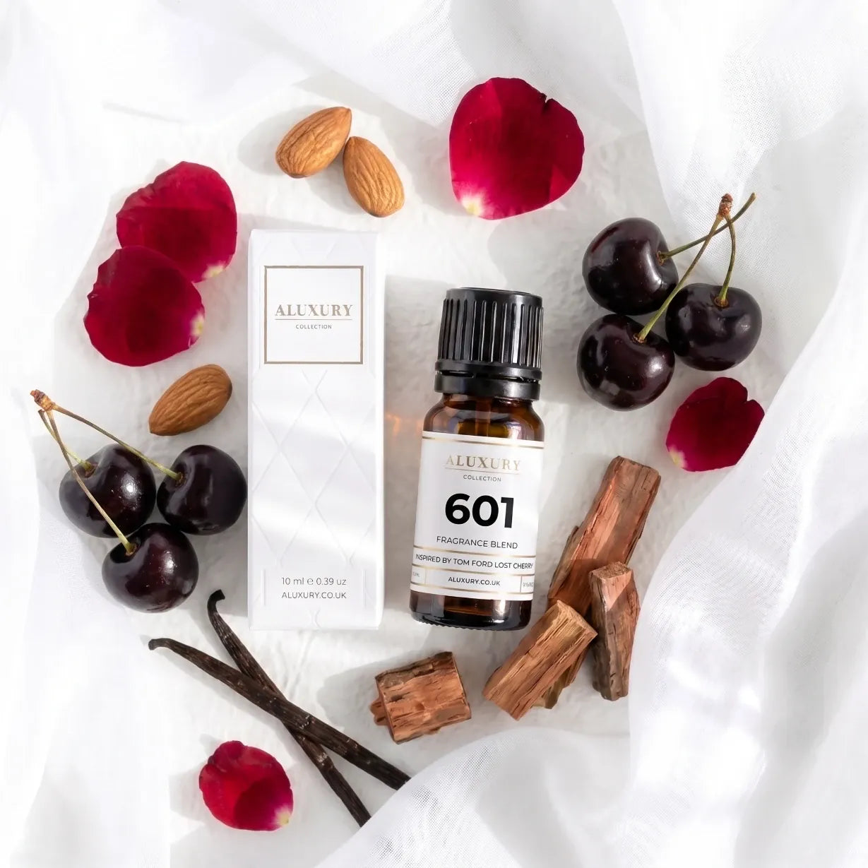 Aluxury 601 Inspired by Tom Ford Lost Cherry 10ml diffuser oil bottle