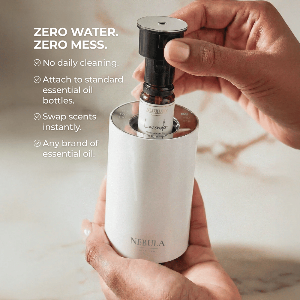 Nebula Waterless Diffuser | Portable & Rechargeable EO Diffuser ...