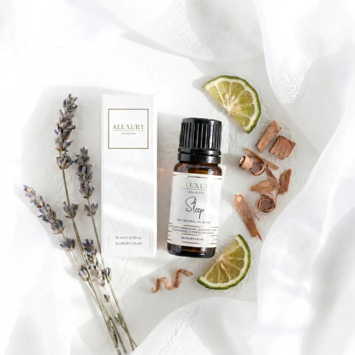 100% Natural Sleep Essential Oil Blend - Aluxury