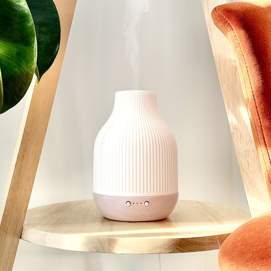 Hydros Electric Oil Diffuser with Light by Aluxury