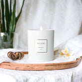 White Odyssey luxury candle made with essential oils by ALUXURY