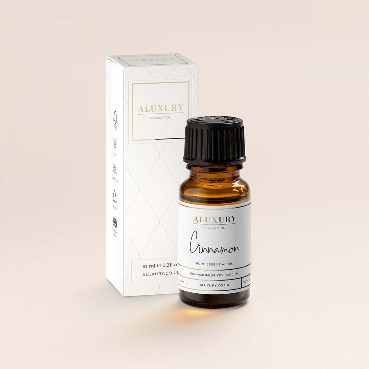 Pure Cinnamon Essential Oil with Box