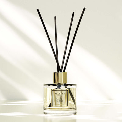 Edulis reed diffuser with black reeds by Aluxury