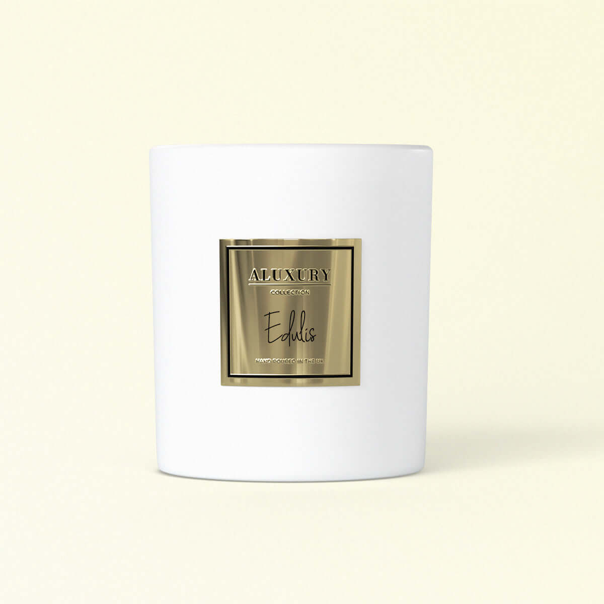 Edulis luxury candle made with essential oils by ALUXURY