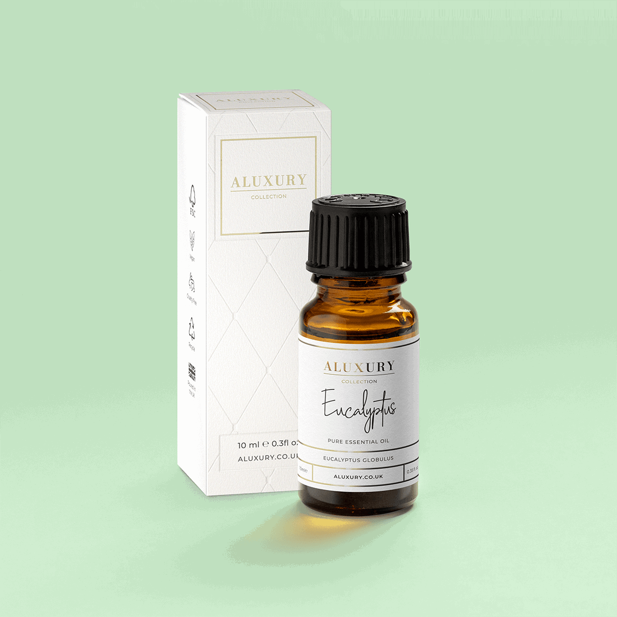 100% Eucalyptus Essential Oil with Box