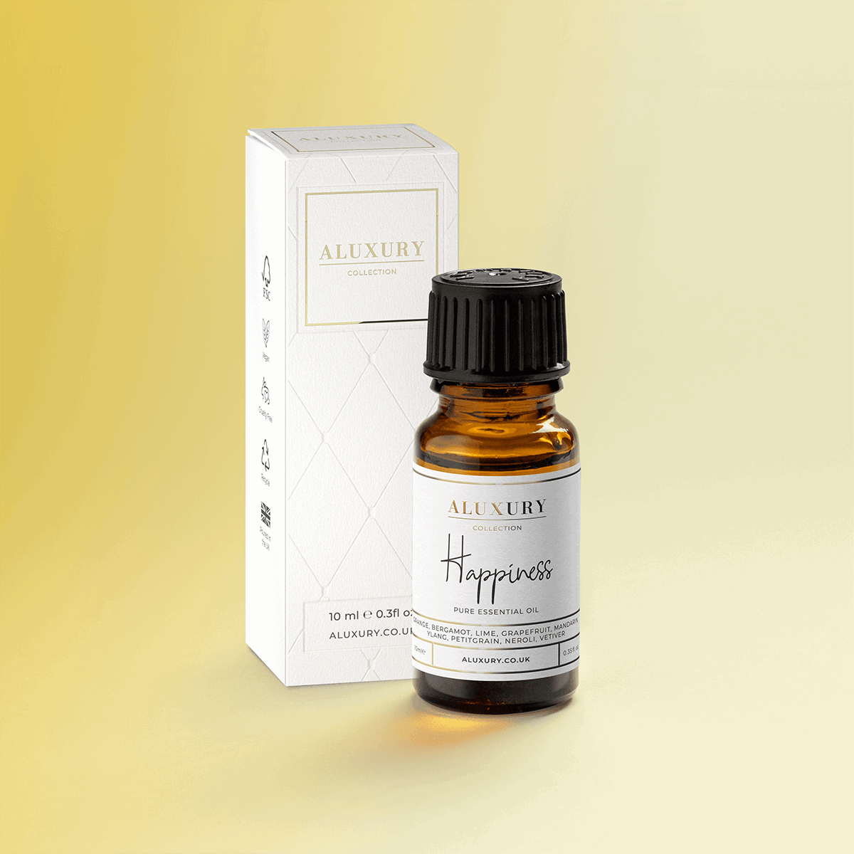 Essential Oil Blend for Happiness - By Aluxury