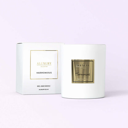 Harmonious 30cl candle box by ALUXURY