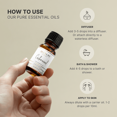 how to use cedarwood essential-oil