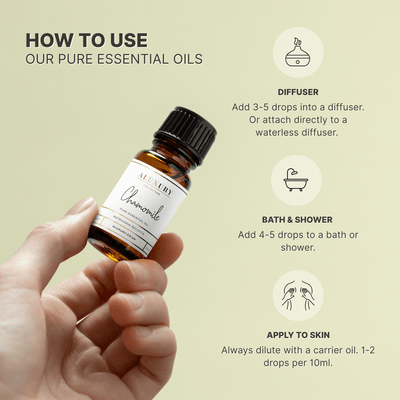 how to use chamomile essential oil