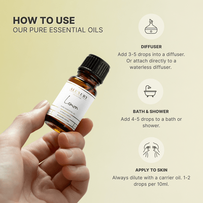 how to use lemon essential oil