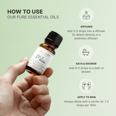how to use melissa essential oil