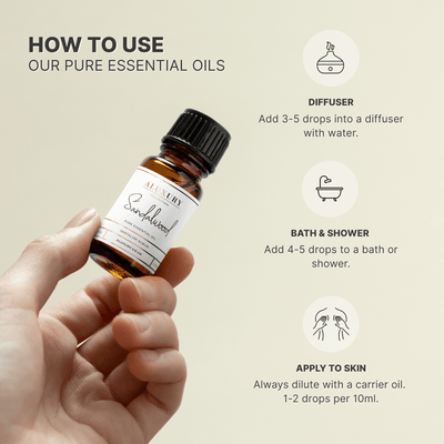instructions for how to use sandalwood essential oil