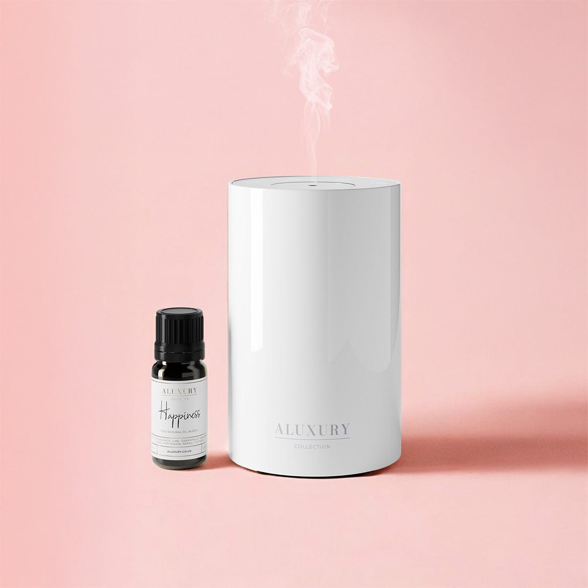 White Nebula diffuser with essential oil