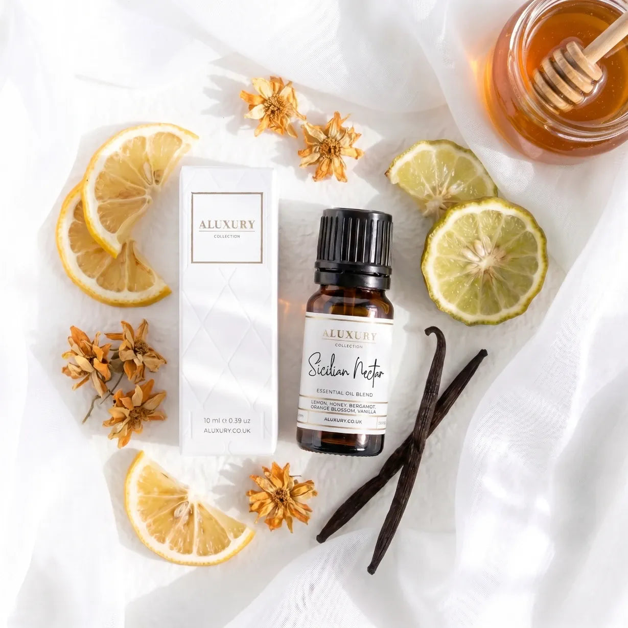Aluxury Sicilian Nectar 10ml diffuser oil bottle
